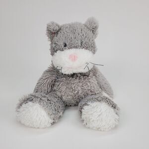 WARMIES 9" Cozy Plush Junior Gray‎ Cat